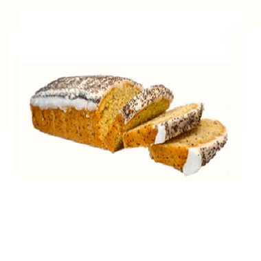 BUDÍN LIMÓN Y AMAPOLA  800g*4u